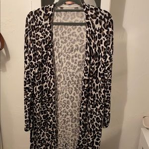 Allison Joy Leopard Cardigan